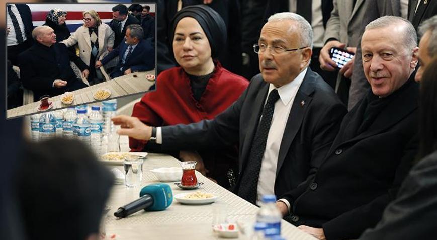 Cumhurbaşkanı Erdoğan, Orduda çay bahçesini ziyaret etti