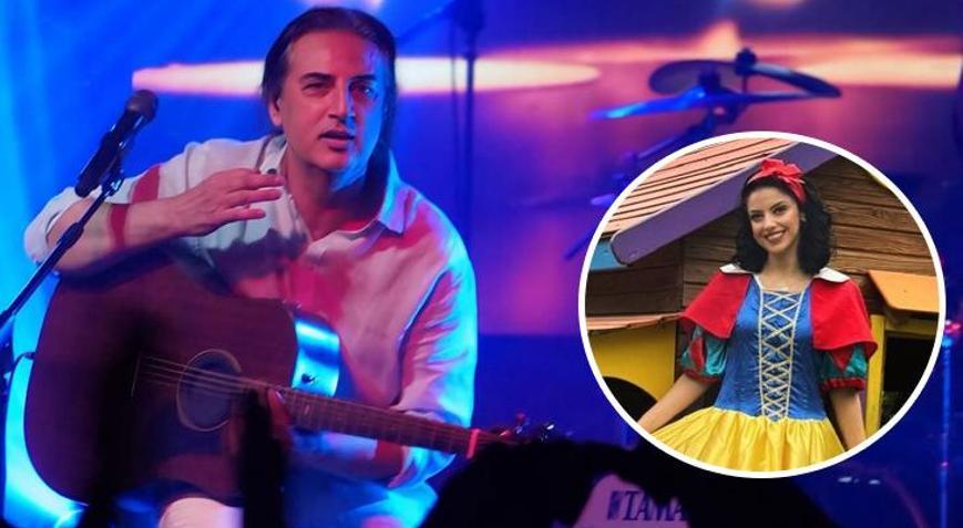 Şarkıcı Çelik ve sevgilisinden romantik poz Bir yorumunuzu alırız