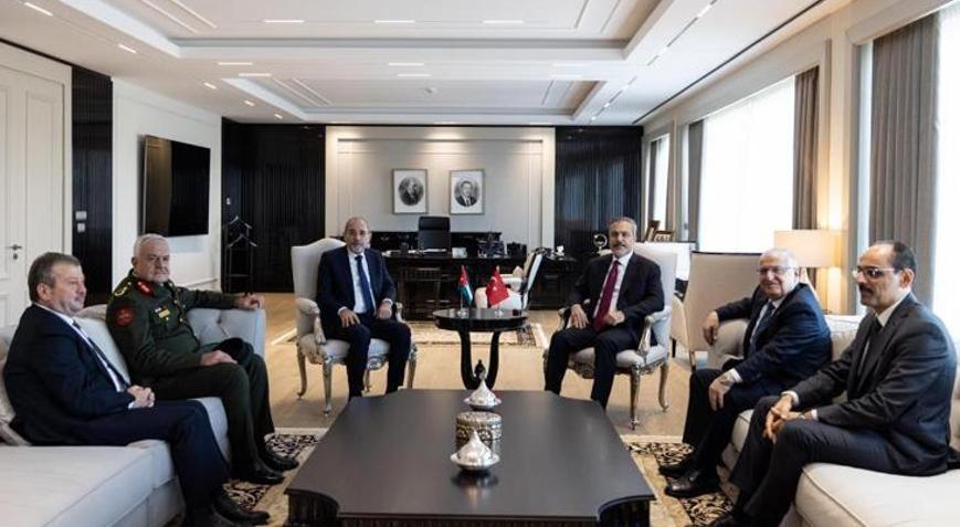 Dışişleri Bakanı Hakan Fidan Ürdünden gelen heyeti ağırladı