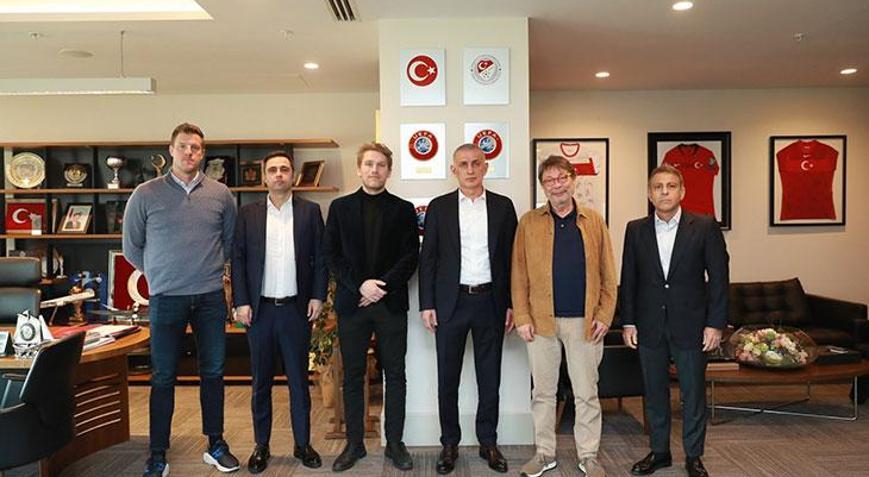 Göztepeden Türkiye Futbol Federasyonuna ziyaret