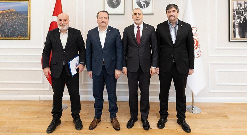 Memur-Senden Bakan Işıkhana ziyaret