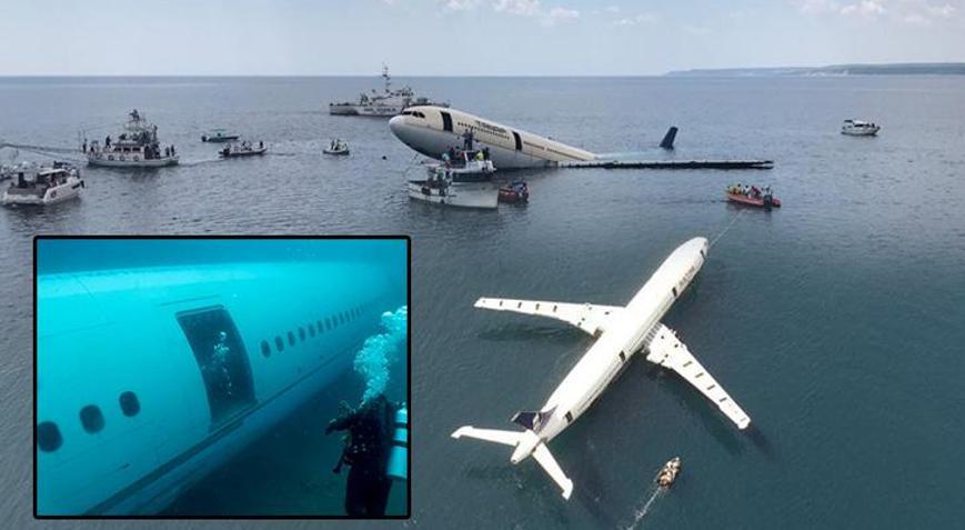 İşi bitti diye koskoca uçak denize batırıldı 8 milyarlık yuva: Türkiyede 2 yerde var