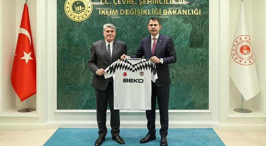 Murat Kurum, Serdal Adalıyı kabul etti