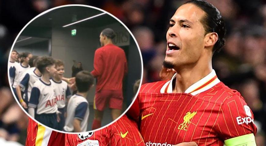 Tottenhamlı miniklerden güldüren istek: Van Dijk bize gel, savunmamız kötü