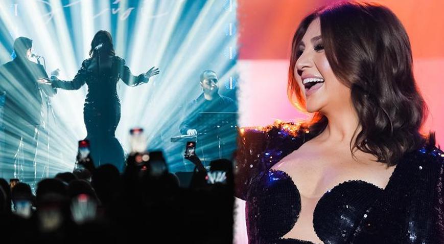 Sibel Can sahnede f�rt�na gibi esti! G�zelli�i g�z kama�t�rd�