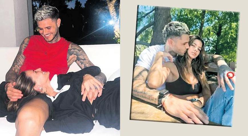 Wanda’yı sildi, aşka geldi