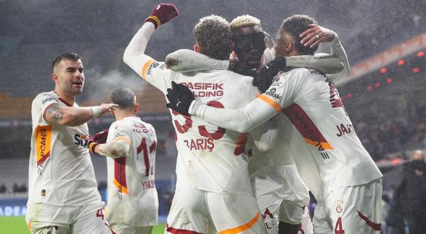 Süper Ligde ilk devrenin lideri Galatasaray