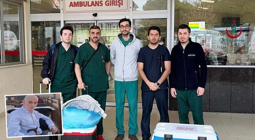 Beyin ölümü gerçekleşen 81 yaşındaki amcanın organları üç kişiye hayat oldu