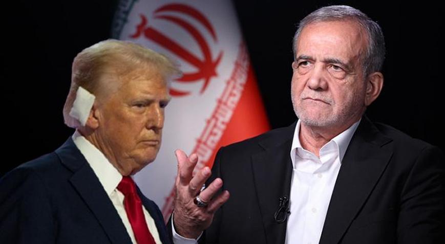 Pezeşkiyan iddiaları reddetti Trumpa suikast girişimi düzenlemedik