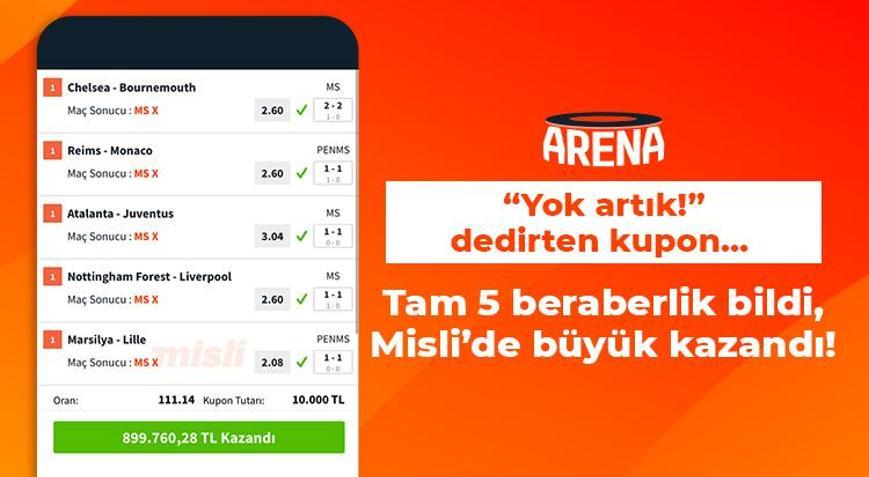 “Yok artık” dedirten kupon… Tam 5 beraberlik bildi, Misli’de büyük kazandı