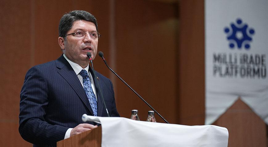 Adalet Bakanı Tunçtan Gazzede ateşkes açıklaması: Temennimiz daimi olması