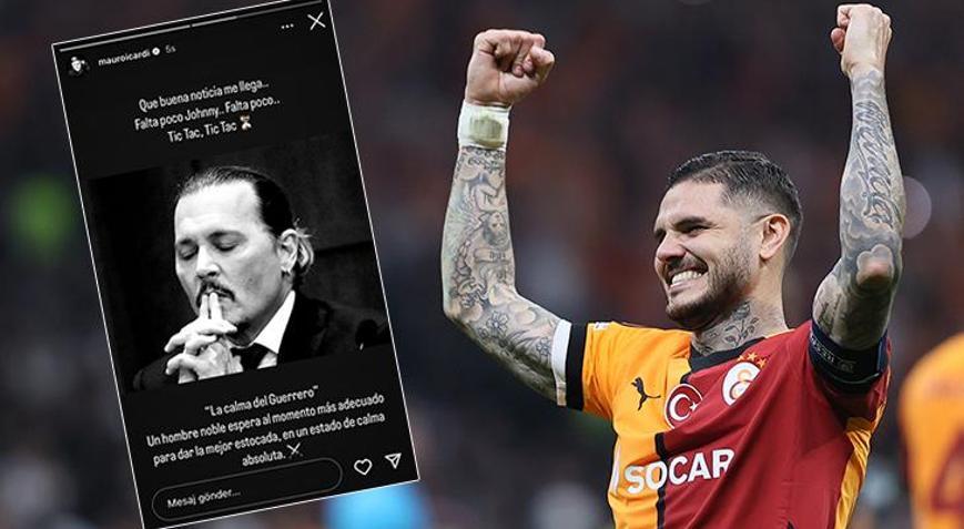 Mauro Icardiden bir Johnny Depp göndermesi daha