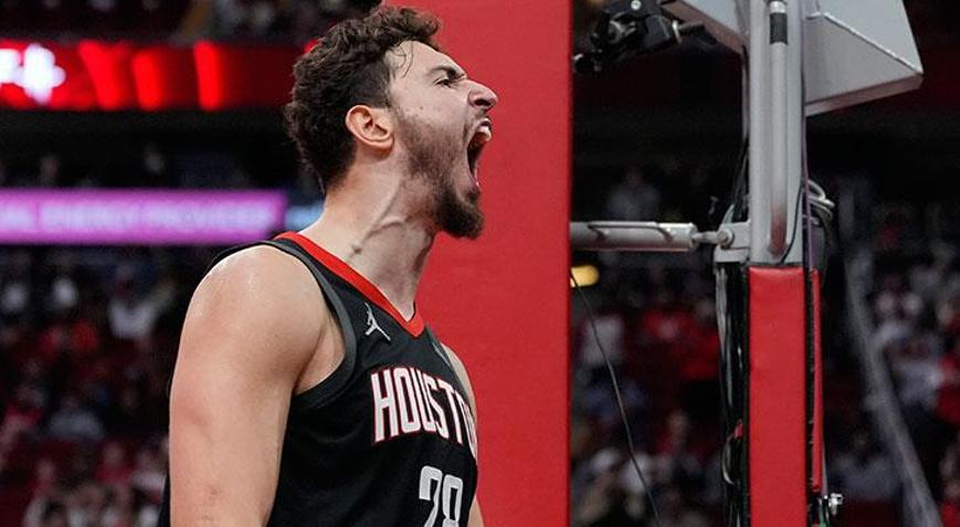 Houston Rocketsta Alperen Şengün, NBA tarihine geçti