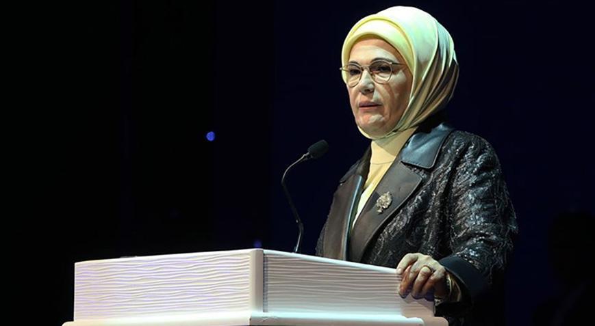 Emine Erdoğandan Bolu’daki yangın için başsağlığı mesajı