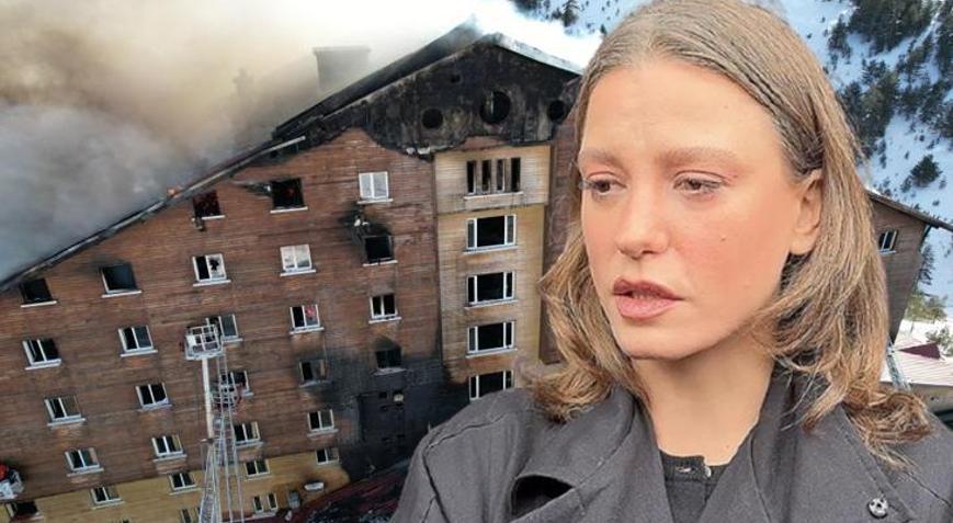 Serenay Sarıkaya, Boludaki otel yangını faciası sonrası taziye mesajı yayınladı