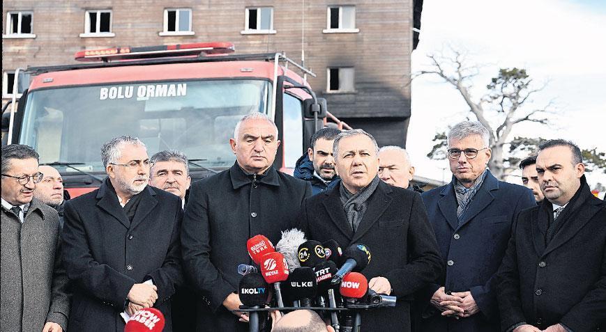 Bakanlar facianın yaşandığı otelde Dokuz kişi gözaltına alındı