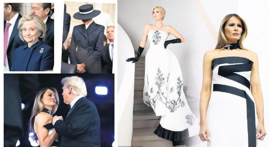 Kıyafetler ‘mesaj’ saçtı
