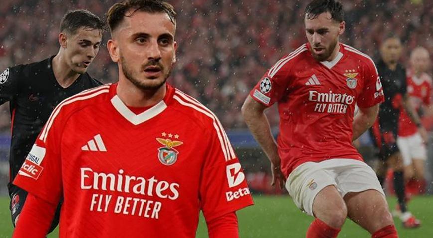 Kerem Aktürkoğlu ve Orkun Kökçüye Barcelonadan büyük şok