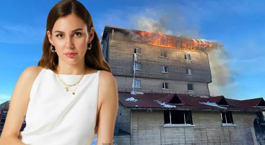Berfu Yenenler, yangında oğlunun arkadaşı ve ailesinin hayatını kaybettiğini duyurdu