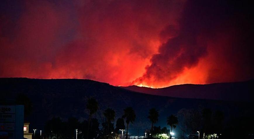 Son dakika... Los Angelesta yeni yangın: Her 2-3 saniyede bir futbol sahası kadar alan yanıyor
