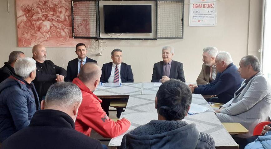 Kaymakam Çimşit balıkçılarla buluştu