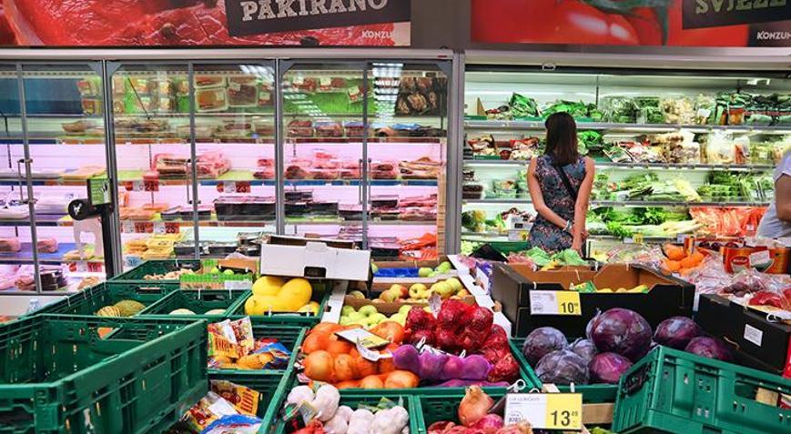 Hırvatistanda halk artan fiyatlara tepki için bir günlük boykot başlattı