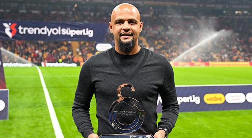 Galatasarayın eski futbolcusu Felipe Melodan veda