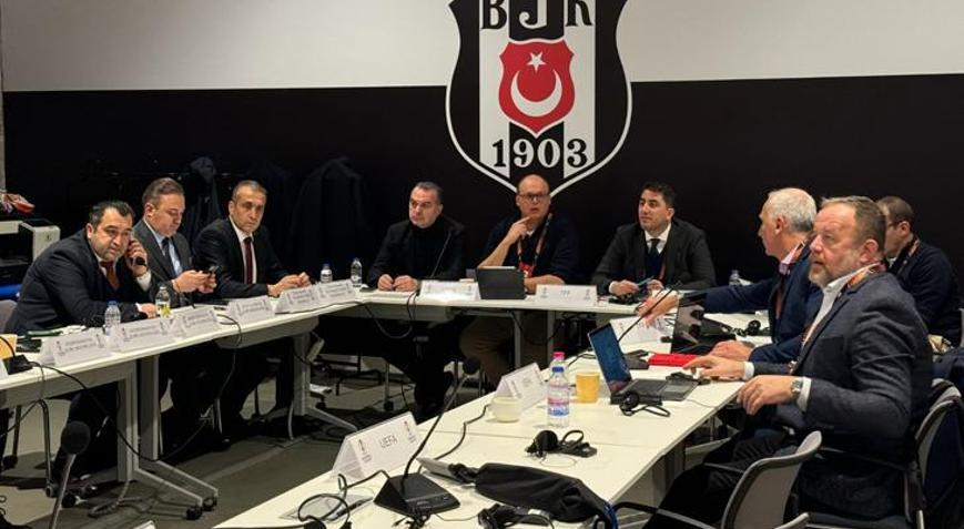 UEFA heyeti, Beşiktaş Stadyumunu inceledi