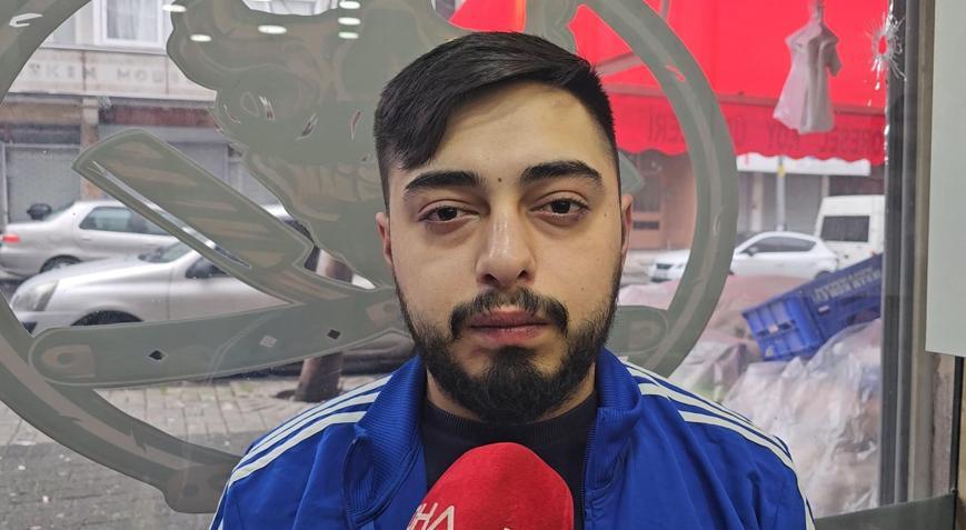 İstanbul- Gaziosmanpaşada müşterisini kurtardı kendisi darbedildi, dükkanı kurşunlandı