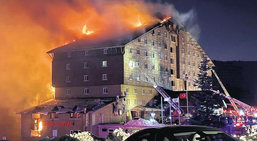 Otel yangını faciasında tutuklu sayısı 9 oldu