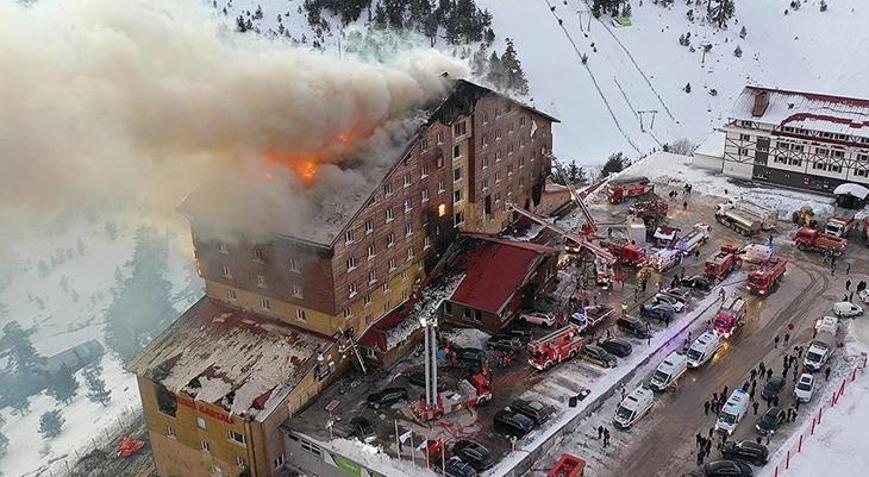 Kartalkayadaki otel yangınına ilişkin tutuklananların sayısı 15e yükseldi