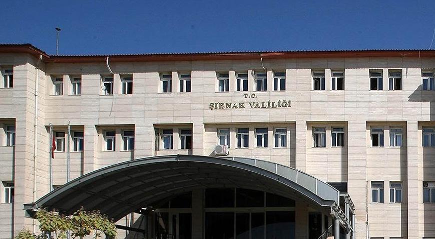 Şırnakta bazı bölgeler geçici özel güvenlik bölgesi ilan edildi