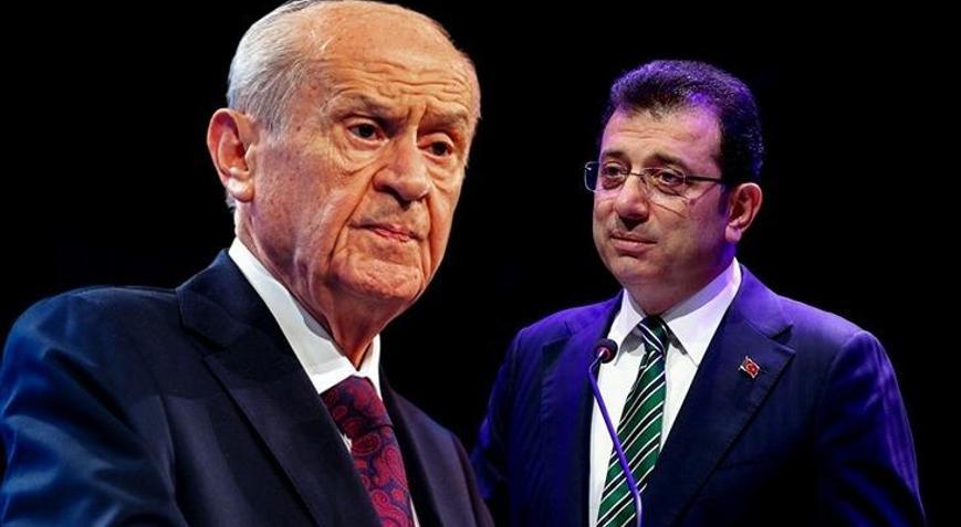 MHP lideri Bahçeliden İmamoğlu açıklaması: Maalesef gündeme yine gölge düşürmüştür