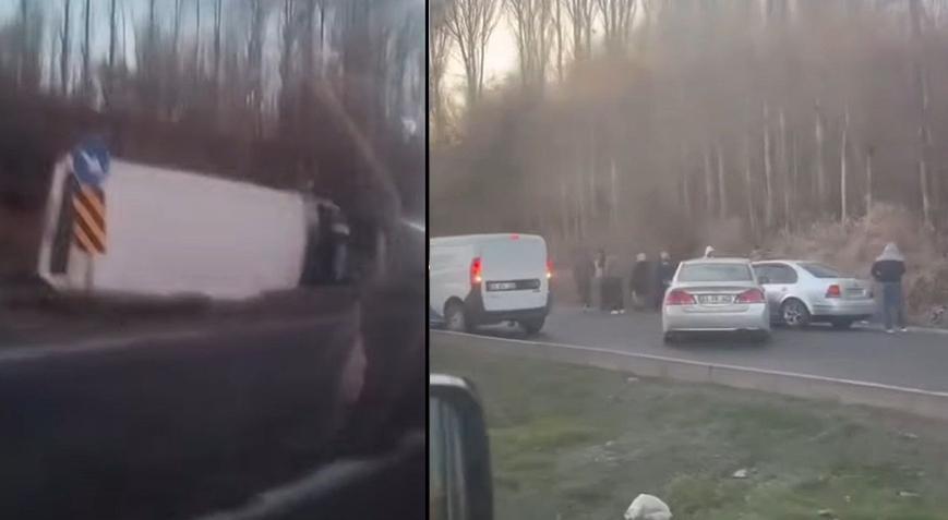 Yer: Diyarbakır 6 araç birbirine girdi, yaralılar var