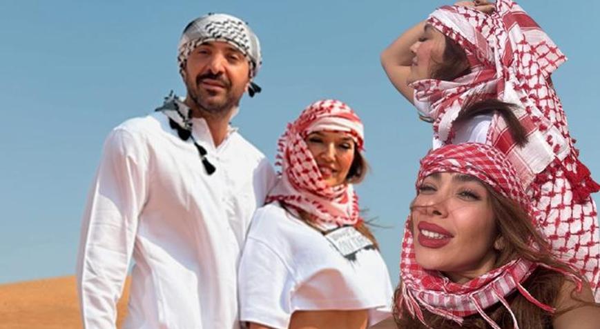 Dubaiye tatile giden Demet Akalın paylaşım yapmaya doymadı