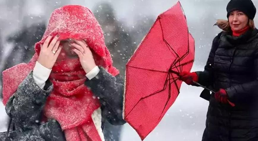 İstanbul Valiliği uyardı Meteoroloji haritayı değiştirdi Soğuk havaya dikkat