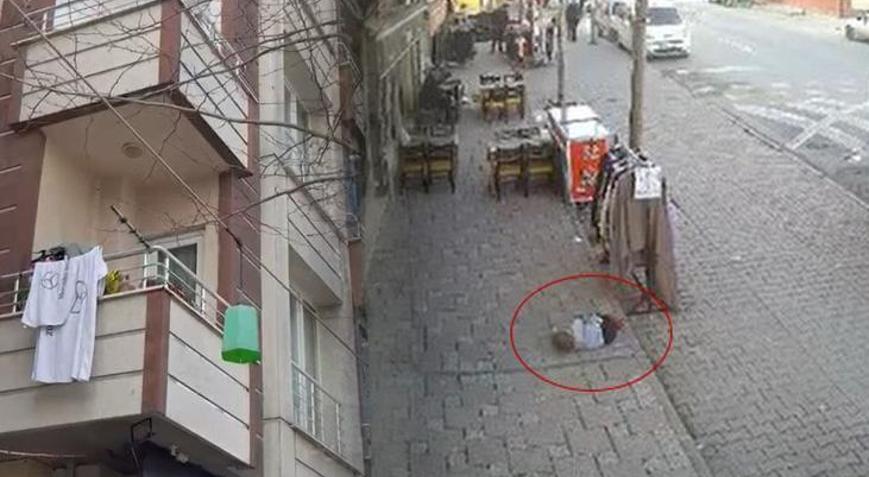 İstanbulda 2 yaşındaki çocuk birinci kattaki balkondan düştü