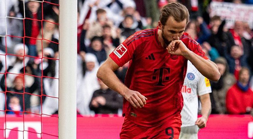 Bayern Münih, Holstein Kieli 4 golle geçti