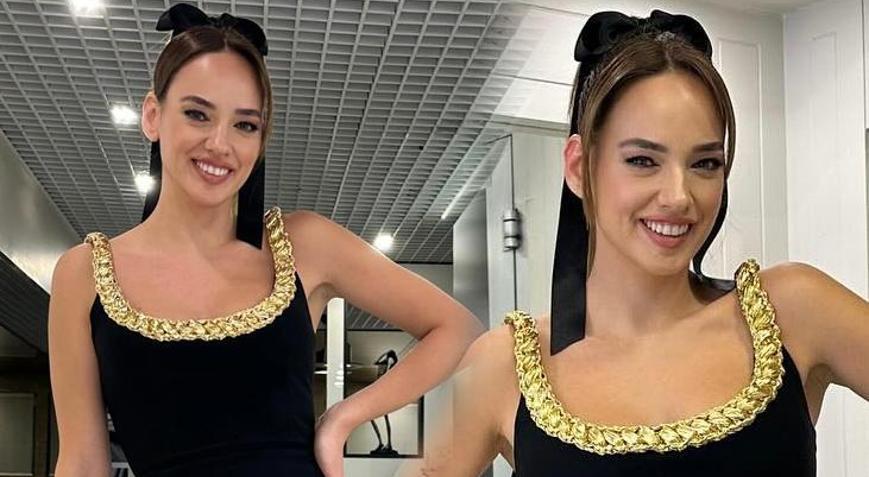 Esas Oğlan dizisindeki sahneleriyle gündem olmuştu Seda Bakan mini elbisesiyle göz kamaştırdı