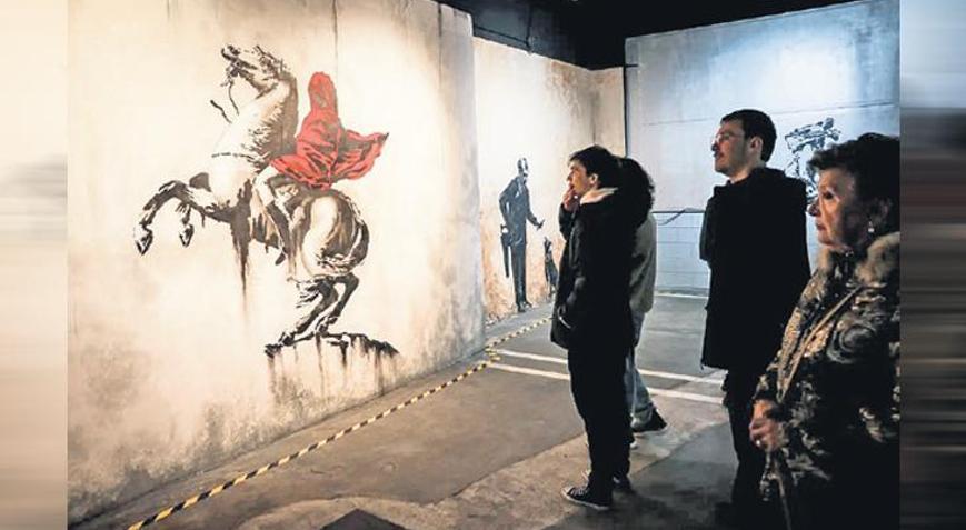 Madrid’de Banksy külliyatı
