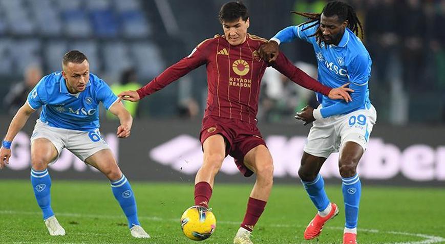 Roma ile Napoli puanları paylaştı