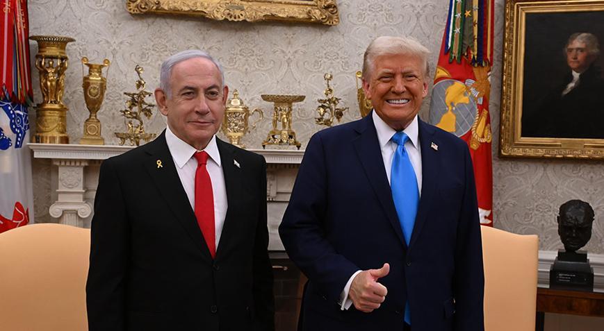 Son dakika: Netanyahu ile birlikte kamera karşısına geçti Trump: ABD, Gazze Şeridini devralacak