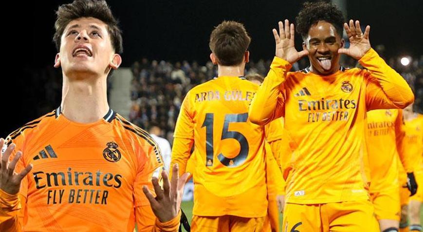 Arda Güler ilk 11de sahaya çıktı Real Madrid son dakikada turu kaptı