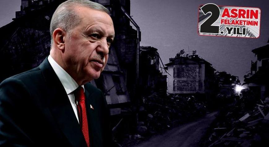 Cumhurbaşkanı Erdoğandan 6 Şubat depremleri paylaşımı