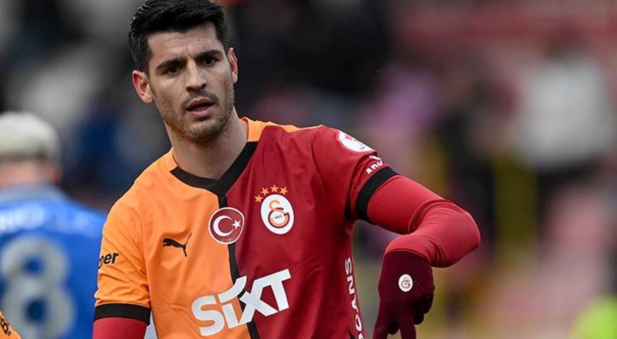 Galatasarayın yeni transferi Alvaro Morata sahne aldı Takım arkadaşına övgüler