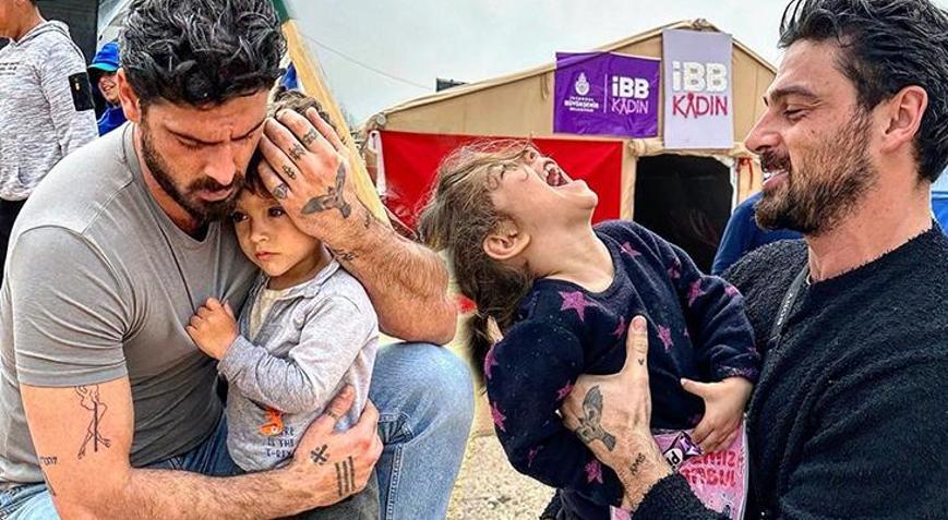 Michele Morrone gönülleri fethetti 6 Şubat deprem felaketini unutmadı