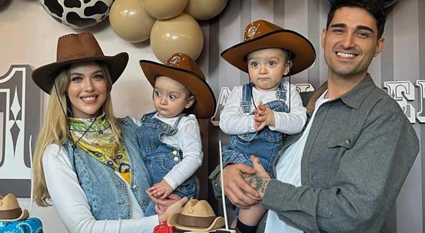 Yasemin Şefkatli sevimli ikizleri Ayel ve Emirin son halini paylaştı