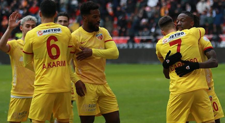Kayserispor 2025te 3 puanla tanıştı
