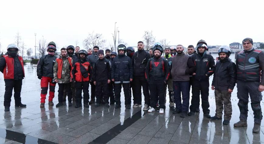 İstanbul - Pendikte motokuryeler meslektaşları için toplandı