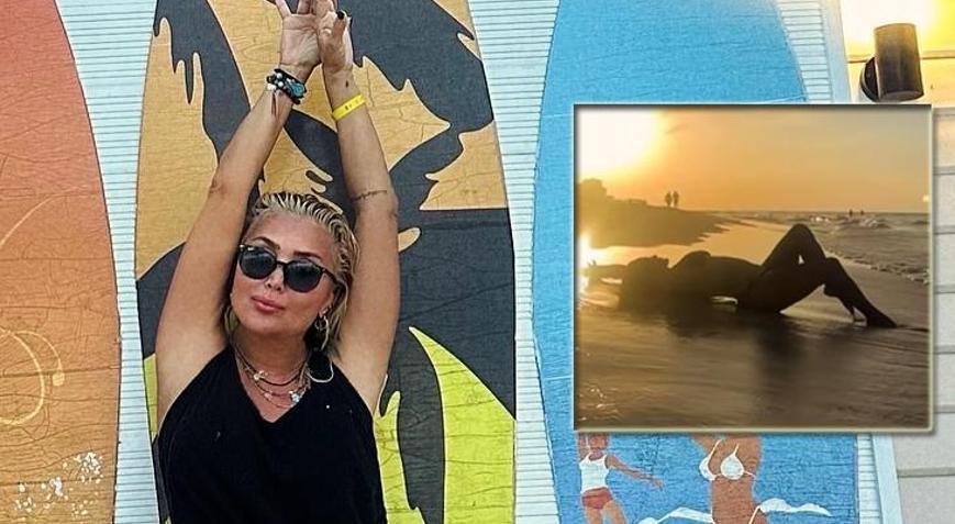 Yonca Evcimik Kübaya gitti Bikinili hallerini sosyal medyadan paylaştı